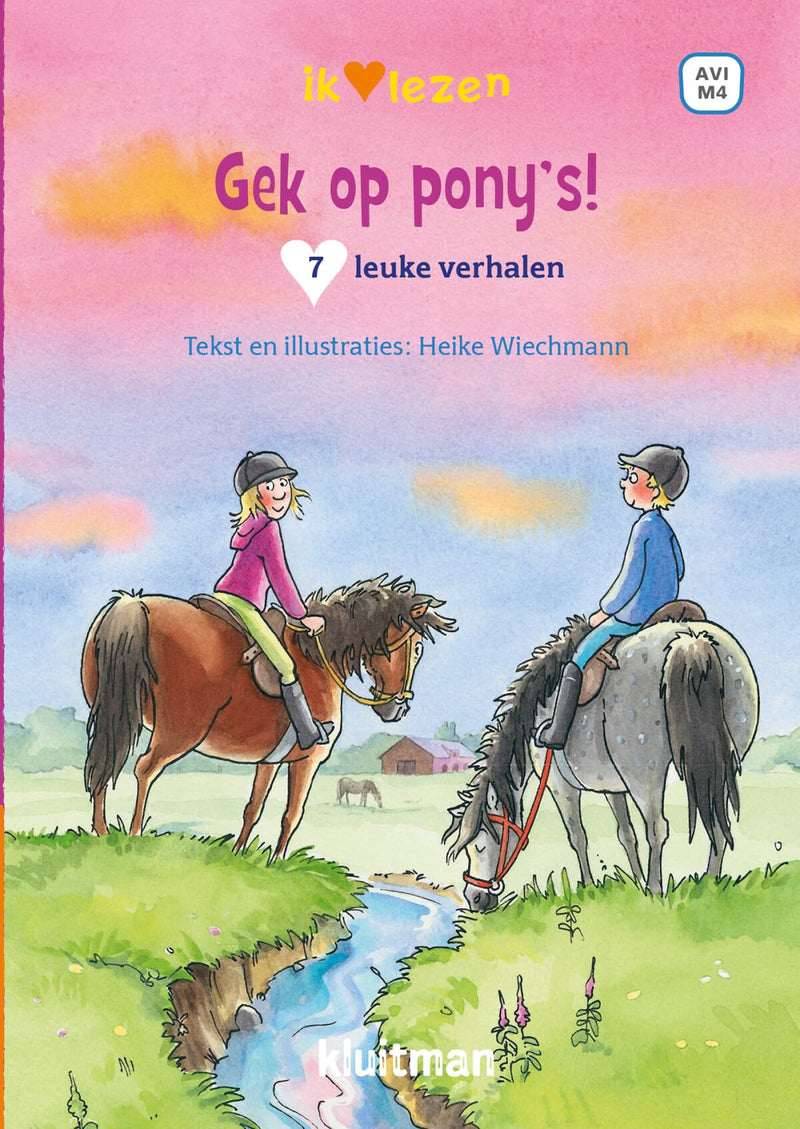 Uitgeverij Kluitman - Gek op pony\`s! 7 leuke verhalen - AVI-M4