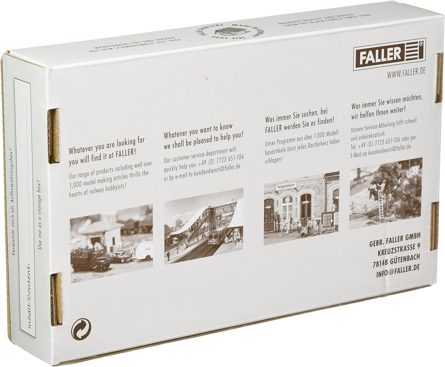 FALLER FA 232347 Kate vlieseland