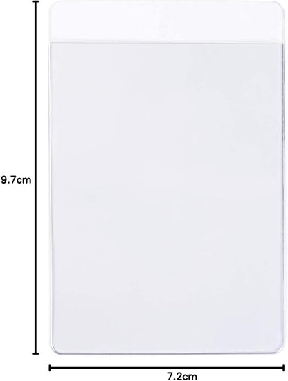 Vault X Slim Semi-Rigid Card Holders for Trading Card and Sports Card Grading Submissions (200 Pack)