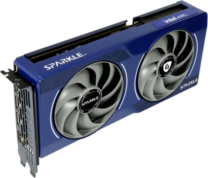 Sparkle Intel Arc B570 Guardian OC Graphics Card, 10GB GDDR6, Torn Cooling 2.0, Axial Fan, Breathing Light, Metal Backplate, SB570G-10GOC