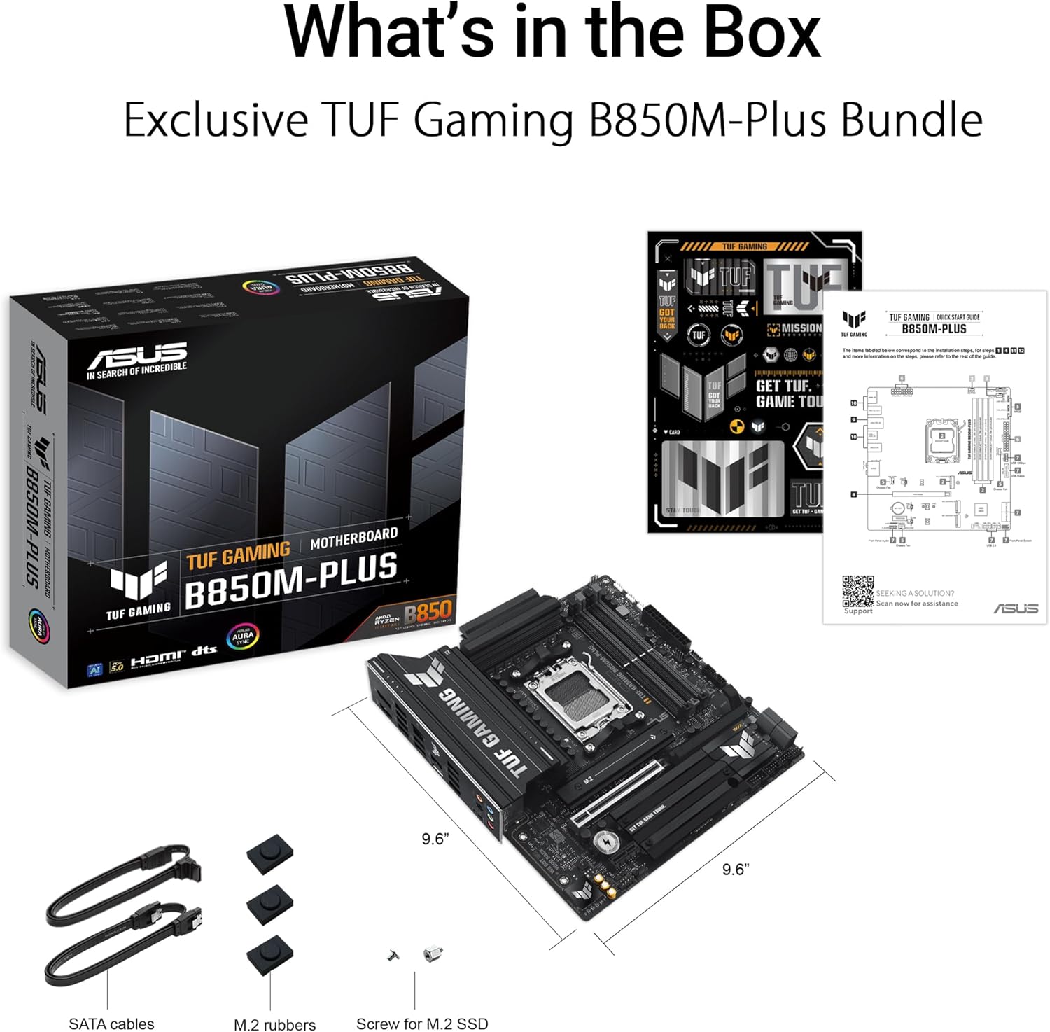 ASUS TUF GAMING B850M-PLUS (AM5/B850//Micro ATX