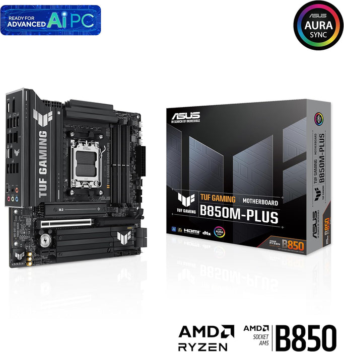 ASUS TUF GAMING B850M-PLUS (AM5/B850//Micro ATX