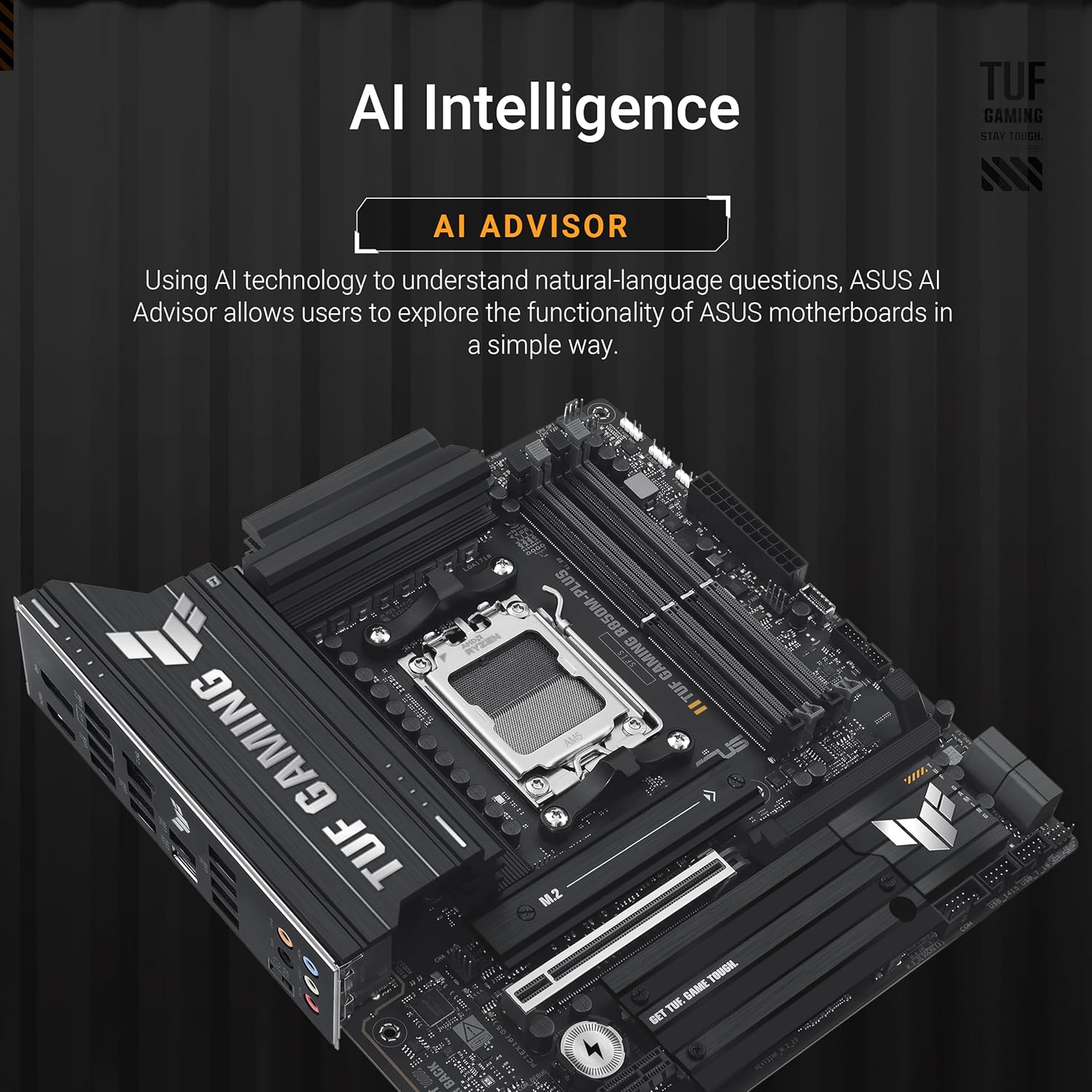 ASUS TUF GAMING B850M-PLUS (AM5/B850//Micro ATX