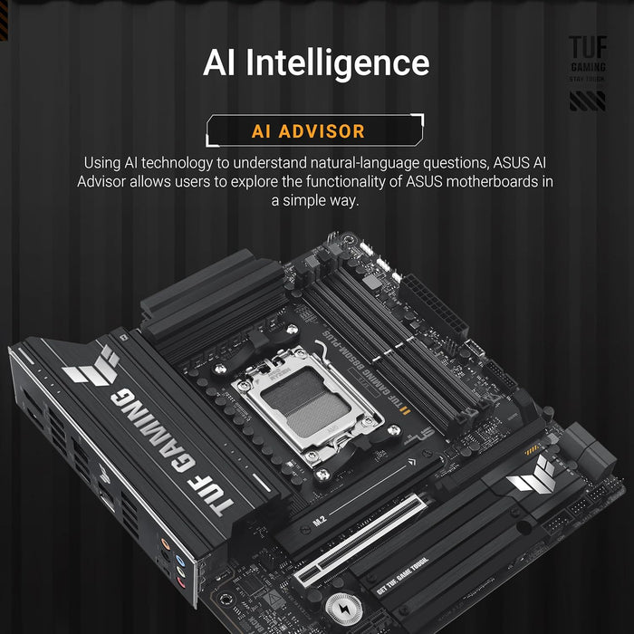 ASUS TUF GAMING B850M-PLUS (AM5/B850//Micro ATX