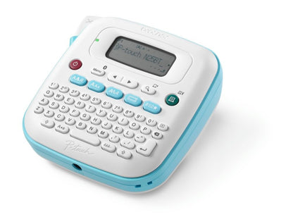 Brother PT-N25BT Etichettatrice desktop con Bluetooth, collegabile allo smartphone. Stampa etichette utilizzando l'app gratuita "DesignPrint2".