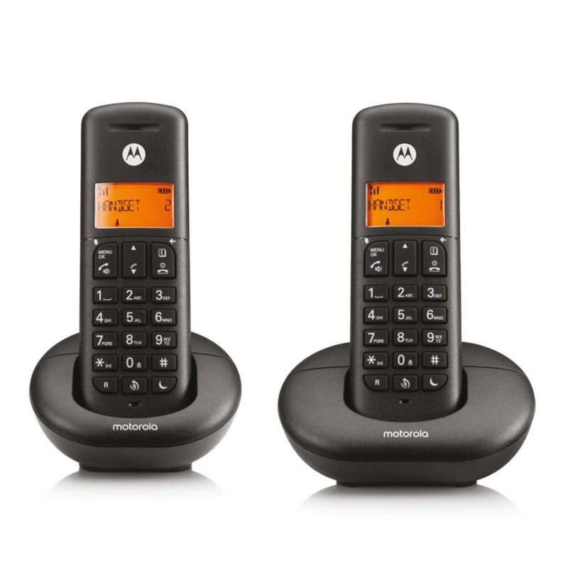 Wireless Phone Motorola F52000K50O2Aes03 (2 Pcs) Black
