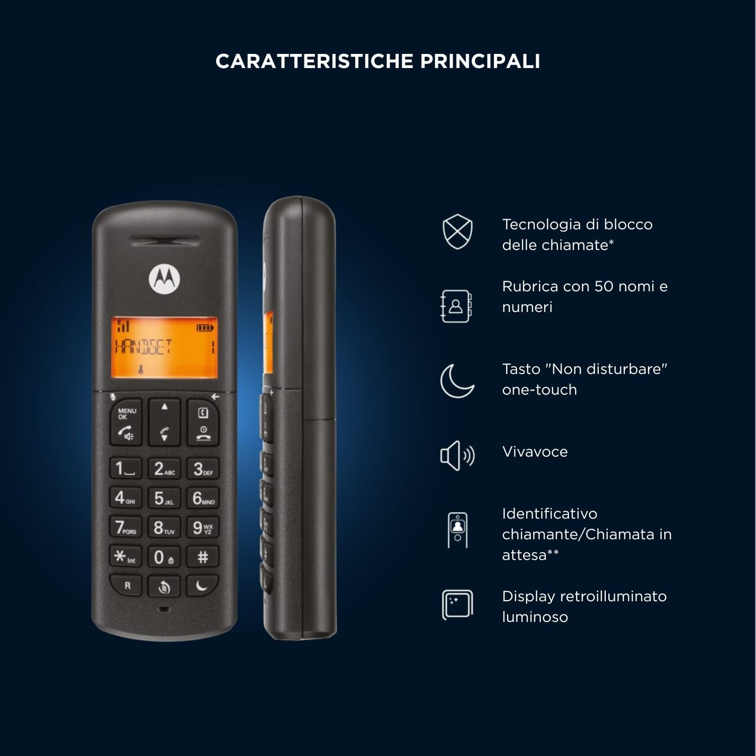 Cordless E201 Nero