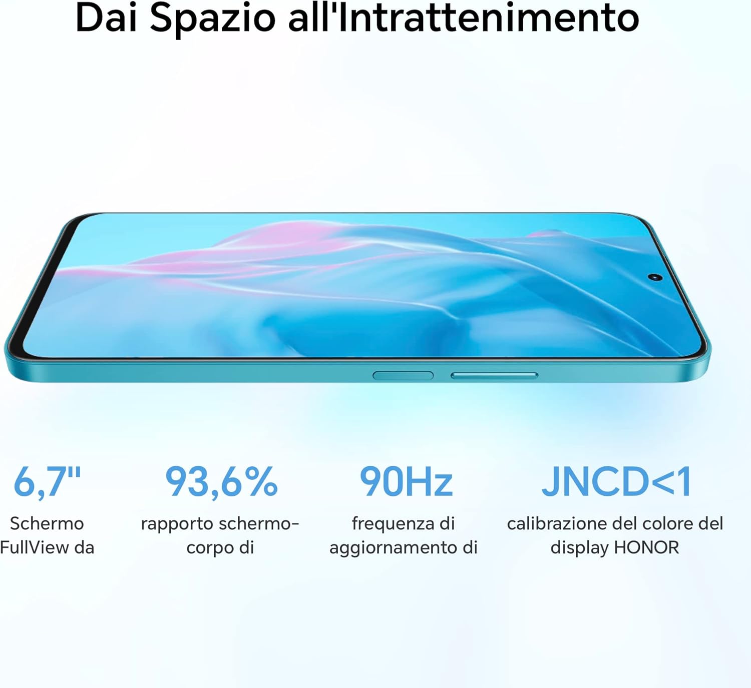 Honor X8A Titanium Silver