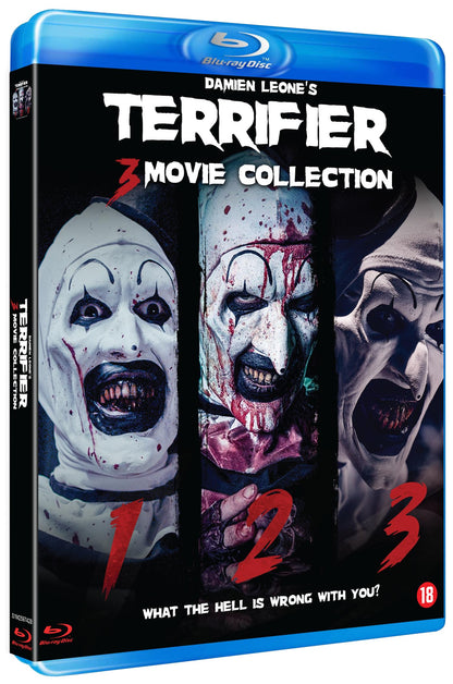 Terrifier 1 - 3 Movie Collection (Blu-ray) Import, Uncut.