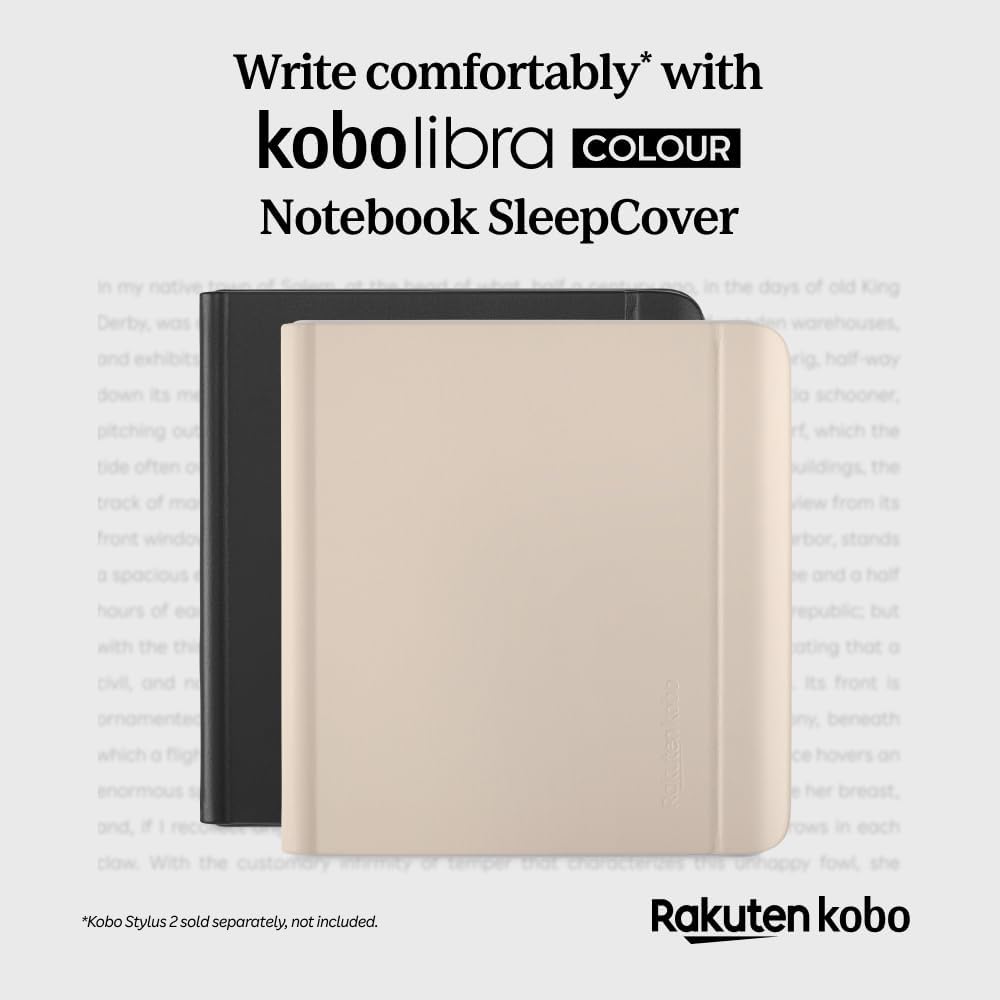Libra Colour Black Notebook sleep Case