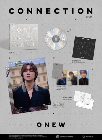 Connection Version - Random Cover - incl. 28pg Photobook, Folded Poster, Name Card + Photocard