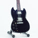 Mini guitar collection natural wood - Black Sabbath - Tony Iommi