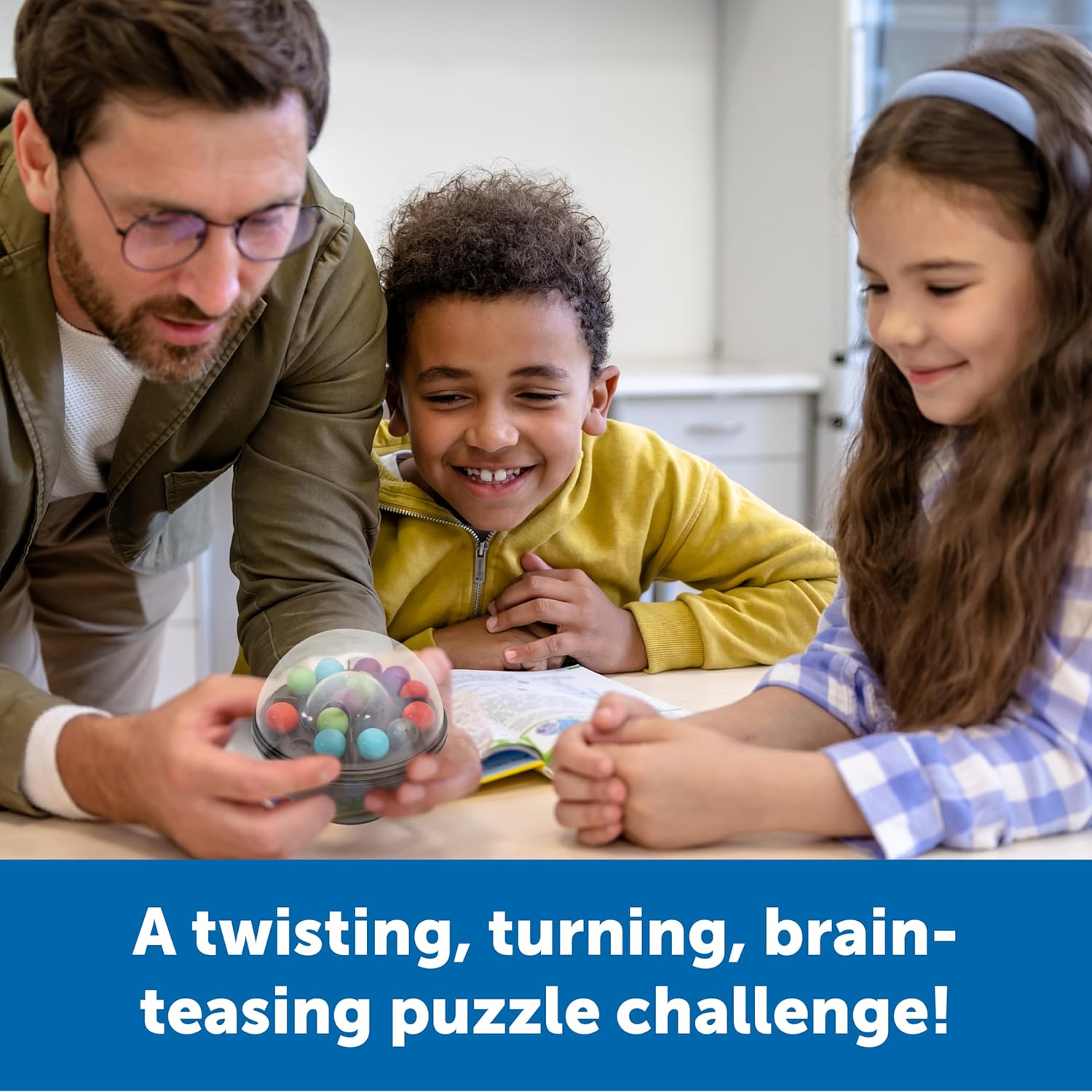 Learning Resources Scramboozle Puzzle Ball, Toys for 6 Year Old Boy or Girl, Travel Games for Kids