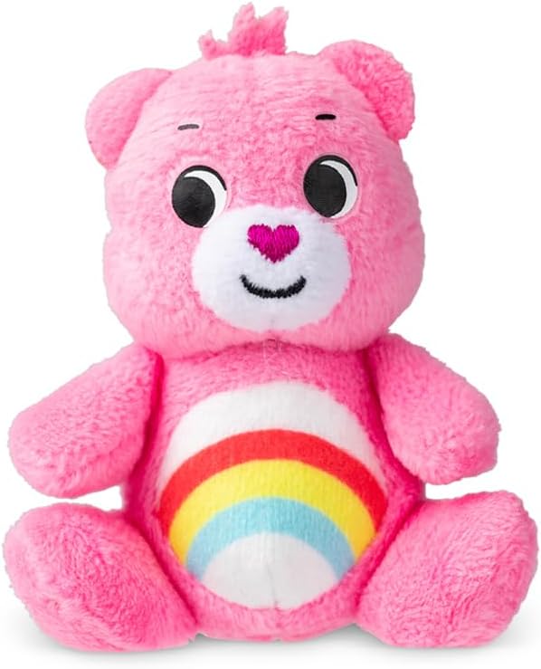Care Bears , Micro Plush 5 Pack , Collectable Cute Plush Toy, Cuddly Toys for Children, Soft Toys for Girls and Boys, Cute Teddies Suitable for Girls and Boys Ages 4+ , Basic Fun 22719