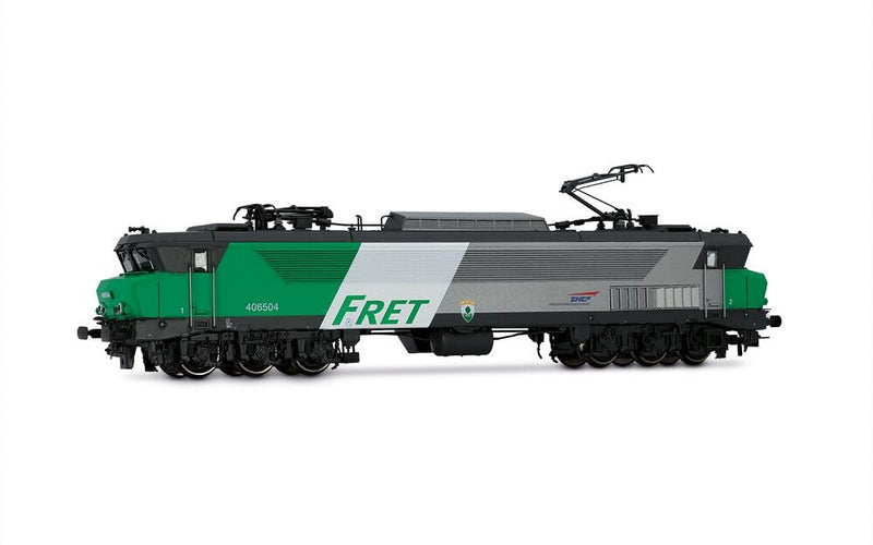 Jouef HJ2453S SNCF, CC 6504 "Vitry-sur-Seine in green FRET livery, ep. V, with DCC sound decoder Electric Locomotive