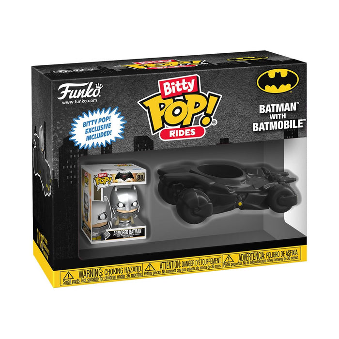 Funko Pop! Bitty Ride: DC - Batman with Bat Mobile