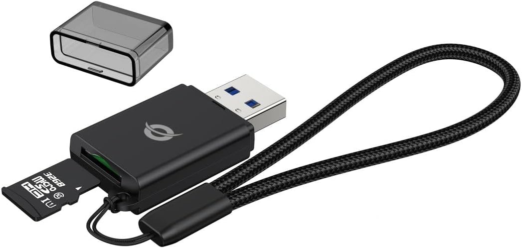 CONCEPTRONIC Card Reader USB-A -> Micro SD/TF 3.0 Black