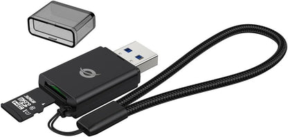 CONCEPTRONIC Card Reader USB-A -> Micro SD/TF 3.0 Black
