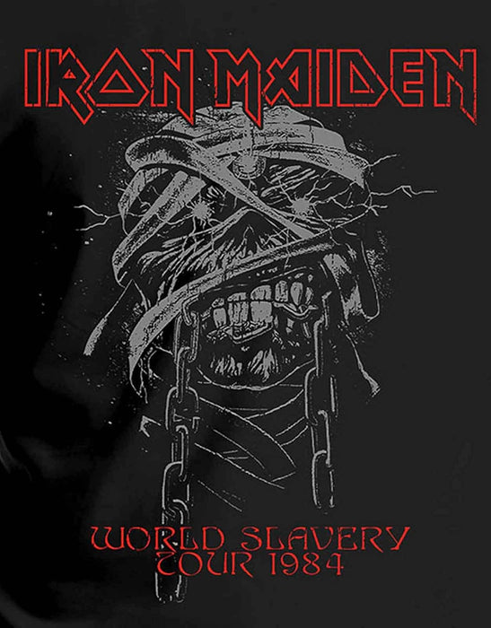 Band Monkey Iron Maiden Unisex T-Shirt World Slavery 1984 Tour