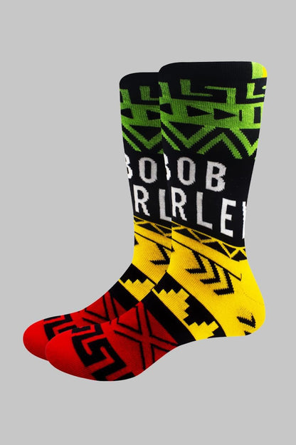 Bob Marley - Unisex Adult Press Play Socks