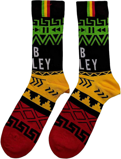 Bob Marley - Unisex Adult Press Play Socks