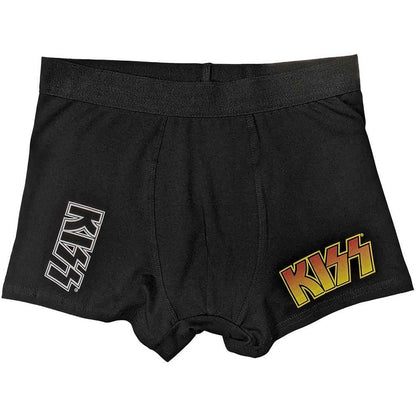Rock Off KISS 'Classic Logo' (Black) Unisex Boxer Shorts