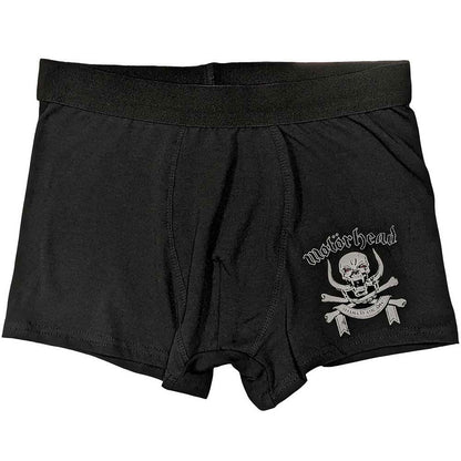 Rock Off Motorhead 'March or Die' (Black) Unisex Boxer Shorts