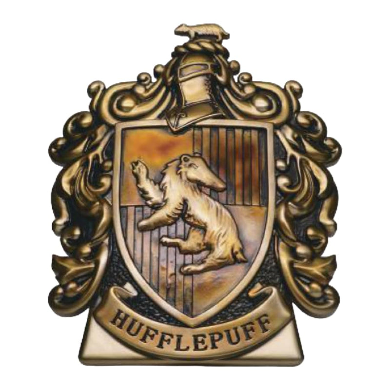 Monogram Harry Potter Hufflepuff Crest Logo PVC Money Bank
