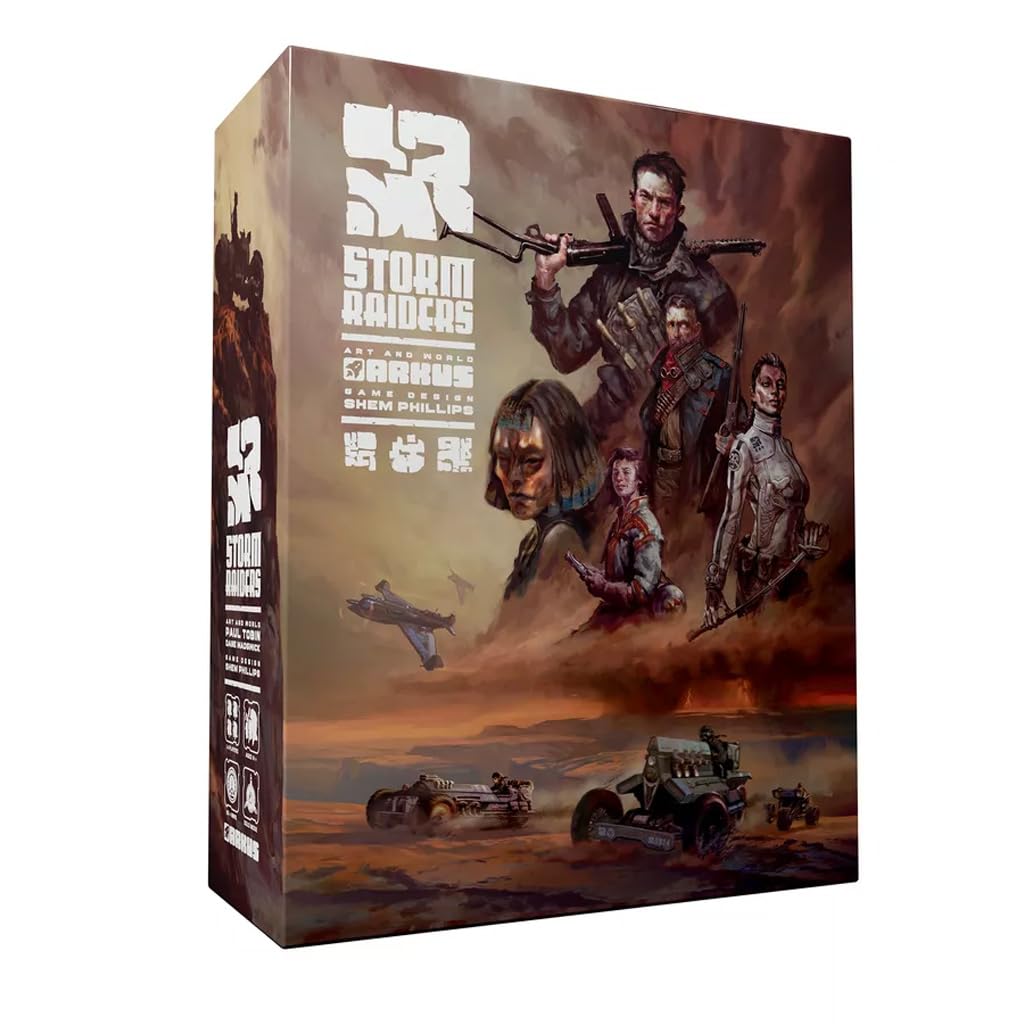 Storm Raiders Board Game Ages 14+ 1-4 Players English
