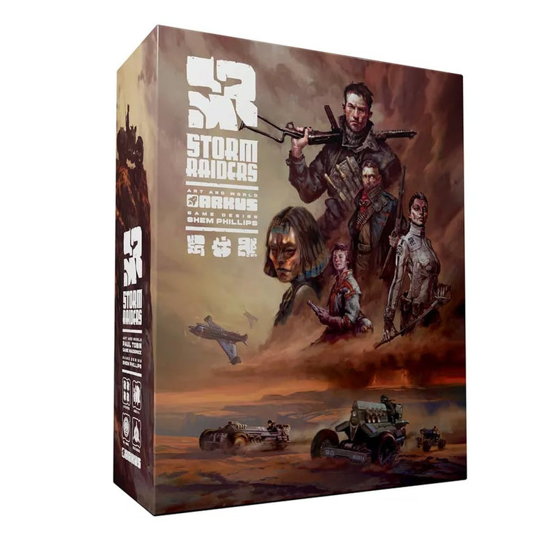 Storm Raiders Board Game Ages 14+ 1-4 Players English
