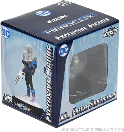 WizKids DC HeroClix: Mr. Freeze (Snowglobe) - HeroClix Figure - Snow Globe - Figurine - 8+ - 1 Mr. Freeze Figure (on 2 x 2 base) in Decorative Snow Globe and Character Card