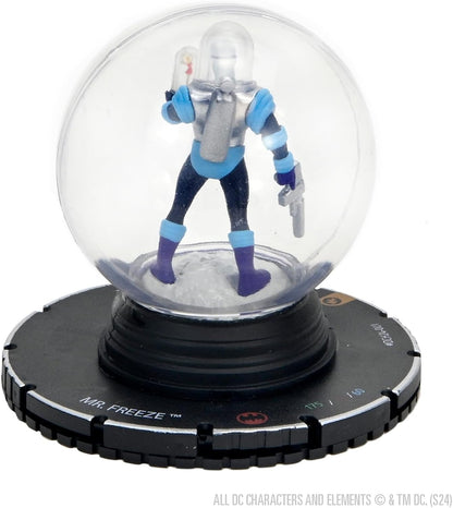 WizKids DC HeroClix: Mr. Freeze (Snowglobe) - HeroClix Figure - Snow Globe - Figurine - 8+ - 1 Mr. Freeze Figure (on 2 x 2 base) in Decorative Snow Globe and Character Card