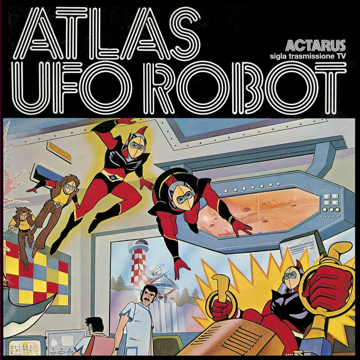 Atlas Ufo Robot - Colored Vinyl+Poster Ltd. Ed.