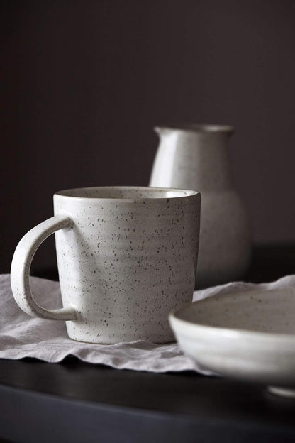 House Doctor - Cup, Hdpion - Grey/white - H: 9 Cm, Dia: 9 Cm