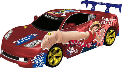 Revell Control 24693 RC Anime Drift Car One Piece With Precise 2.4 GHz Control, Stunning Underfloor LED Lighting, 4 Wheel Drive, 1:18 Scale, 31.5cm in length