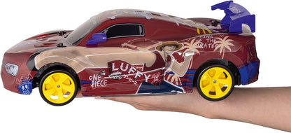 Revell Control 24693 RC Anime Drift Car One Piece With Precise 2.4 GHz Control, Stunning Underfloor LED Lighting, 4 Wheel Drive, 1:18 Scale, 31.5cm in length