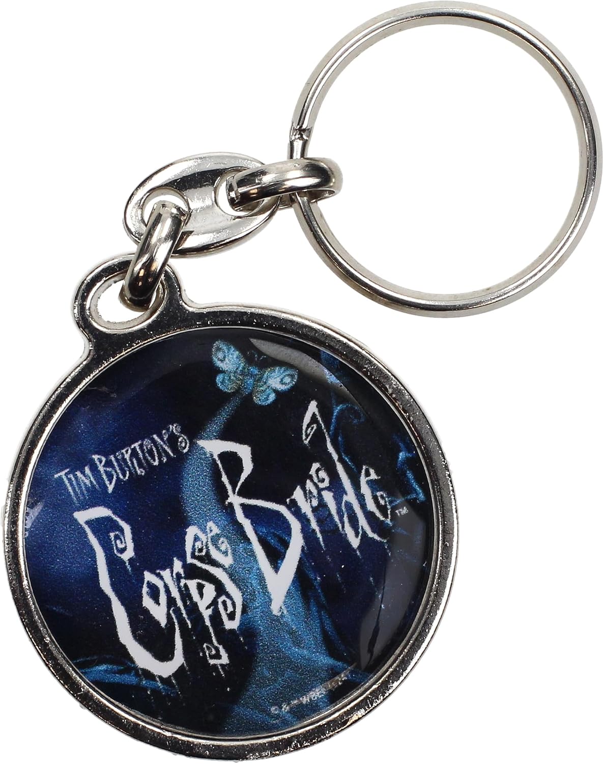 SD TOYS - Logo keychain round metal bride corpse, multicoloured, S