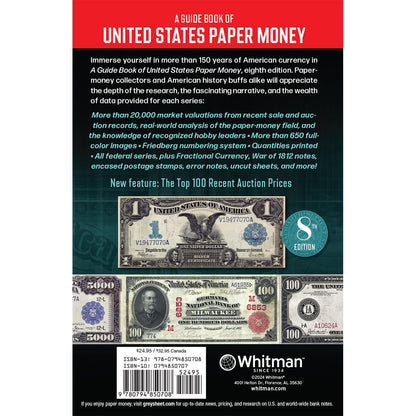 A Guide Book of United States Paper Money, 8th Edition