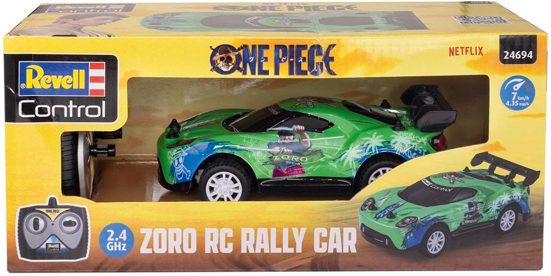 Revell Control 24694 RC Anime Car One Piece With Precise 2.4 GHz Control, 1:24 Scale, 14.5cm in length