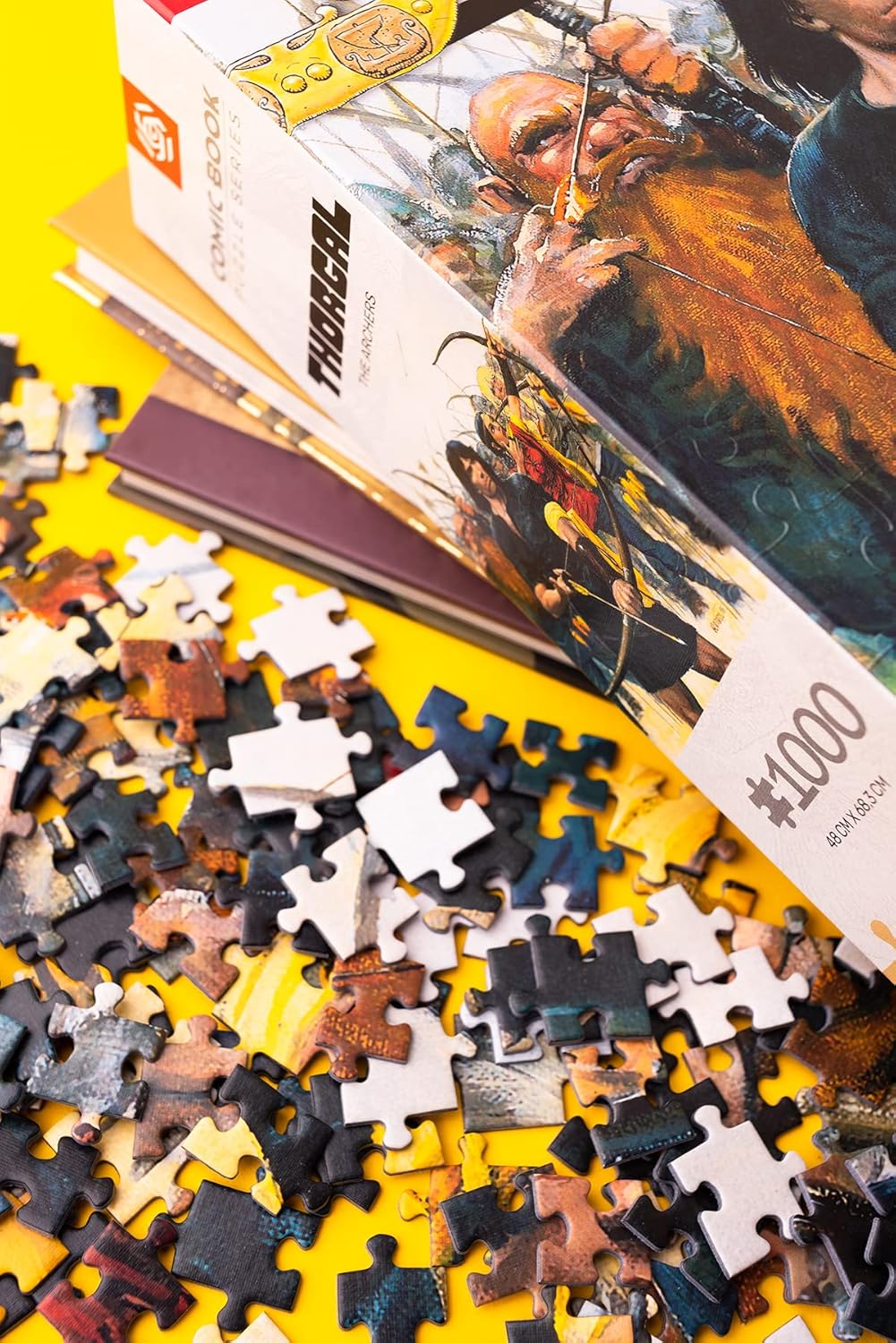 Good Loot Comic Book Puzzle Series Thorgal The Archers 1000 Piece Jigsaw Puzzle - Inspired by Popular Comic 27"x19" for Adults and Teens 12 Years and Up