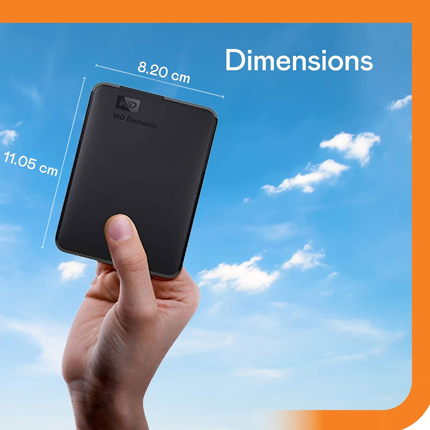 WD Elements Portable externe Festplatte 6 TB (mobiler Speicher, USB 3.0-Schnittstelle, Plug-and-Play, für Windows formatiert) Schwarz