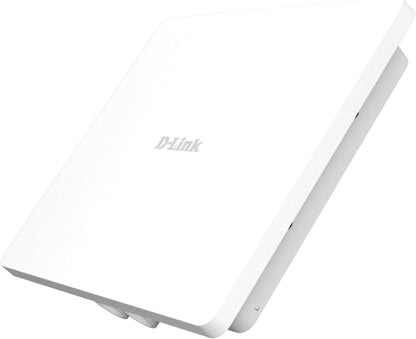 D-Link DAP-X3060OU Nuclias Connect AX3000 Wi-Fi 6 Dual-Band Outdoor PoE Access Point, IP68, 2.5G Ethernet, MU-MIMO, WPA3, Fast Roaming, Wall/Ceiling-Mount, Free Central Management