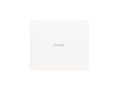 D-Link DAP-X3060OU Nuclias Connect AX3000 Wi-Fi 6 Dual-Band Outdoor PoE Access Point, IP68, 2.5G Ethernet, MU-MIMO, WPA3, Fast Roaming, Wall/Ceiling-Mount, Free Central Management