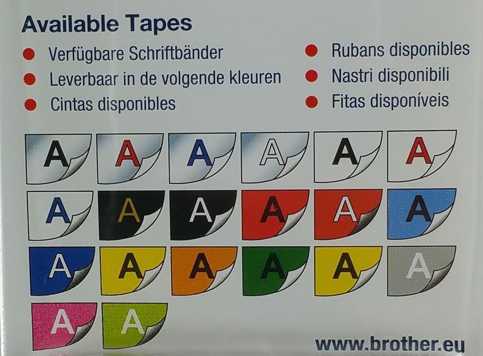 Brother P-Touch H101C Handheld Labelling Print Machine System + Tape + Batteries