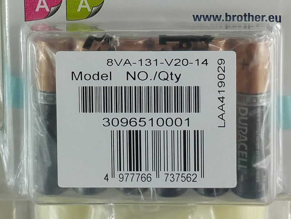 Brother P-Touch H101C Handheld Labelling Print Machine System + Tape + Batteries