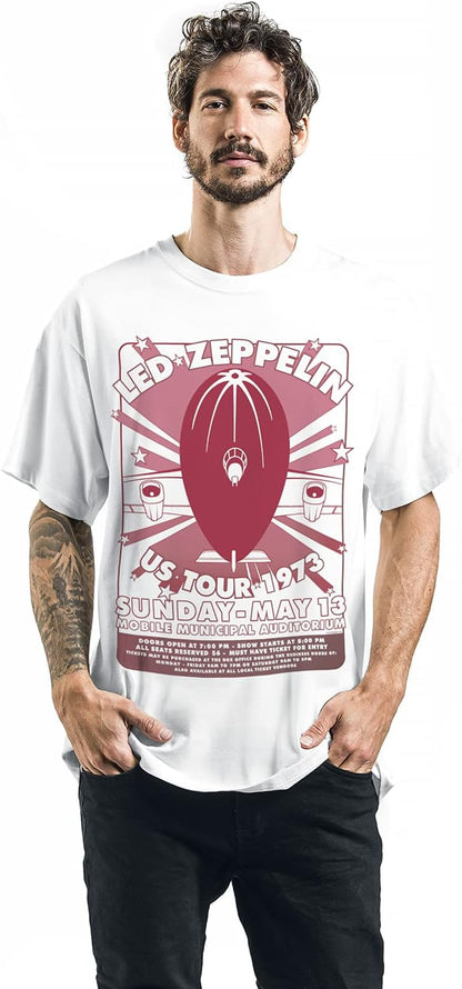 T-Shirt # Large Unisex White # Mobile Municipal
