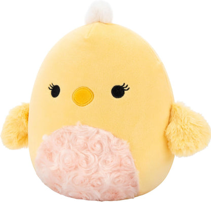 Squishmallows Original 7.5-Inch Aimee the Yellow Chick - Official Squishmallows Plush - Soft Easter Plush