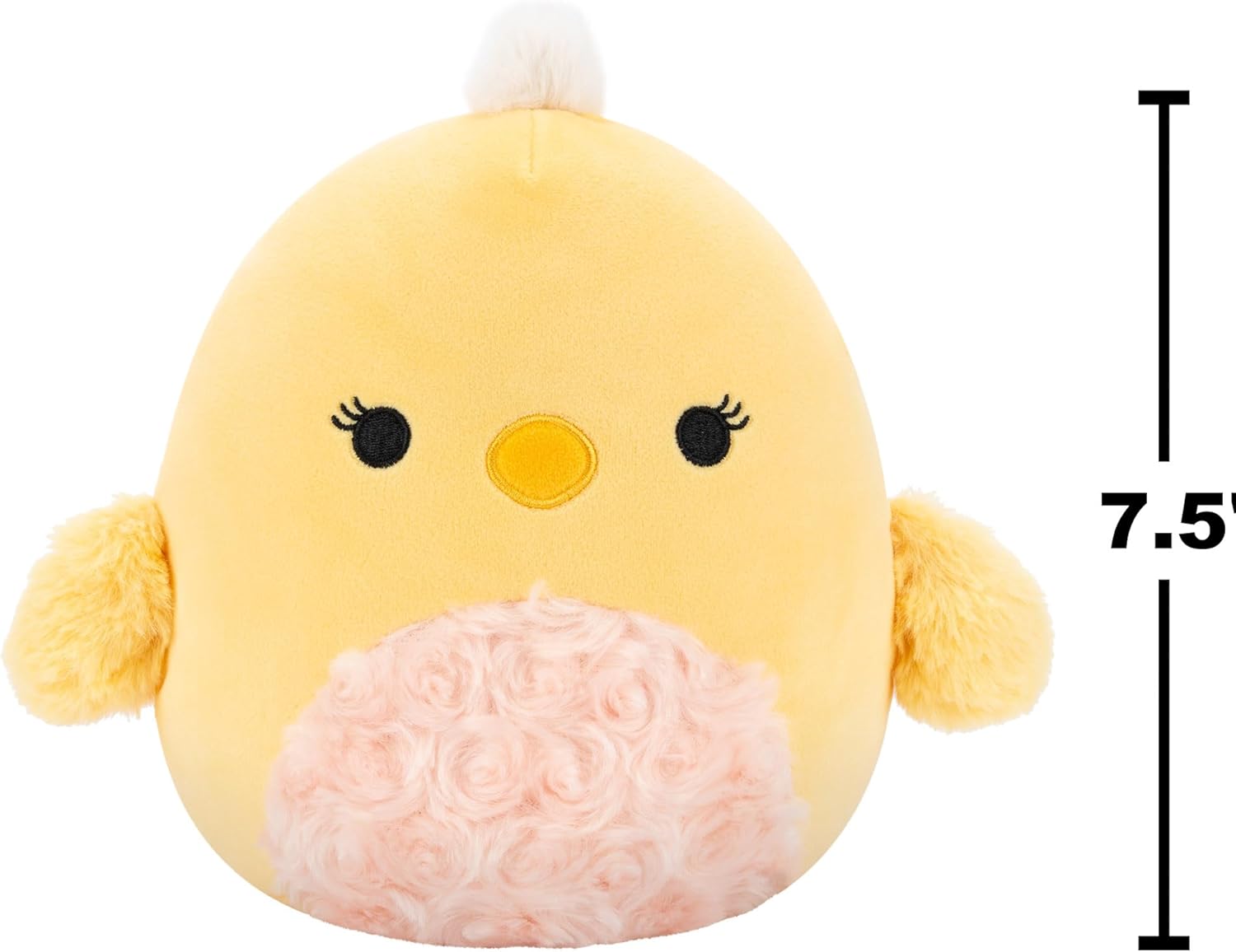 Squishmallows Original 7.5-Inch Aimee the Yellow Chick - Official Squishmallows Plush - Soft Easter Plush