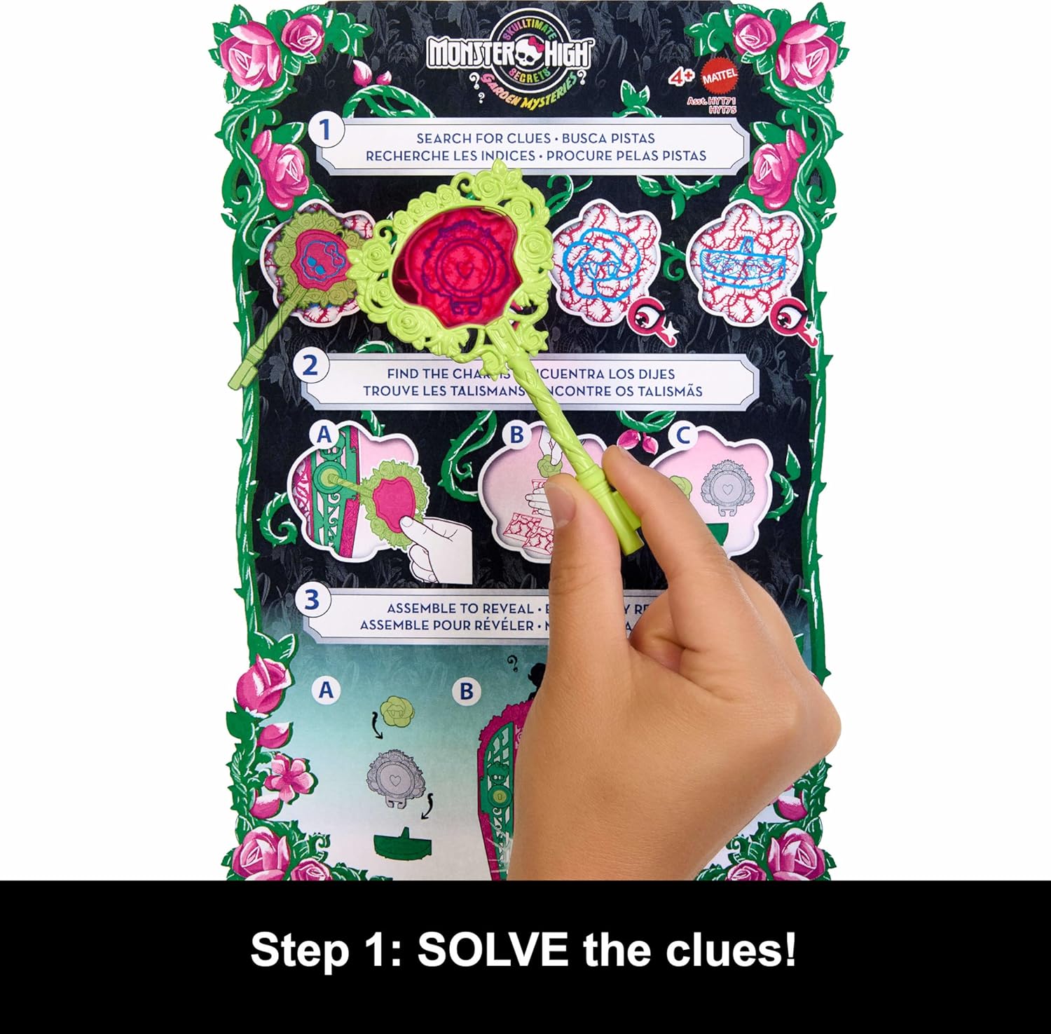 Monster High Skulltimate Secrets Doll and Accessories Set, Garden Mysteries Venus McFlytrap with Reveal Closet & 19+ Tea Party Surprises like Clothes, HYT75