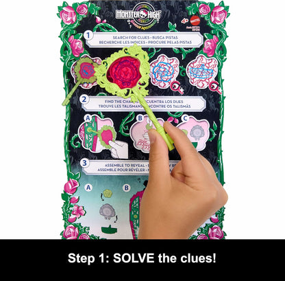 Monster High Skulltimate Secrets Doll and Accessories Set, Garden Mysteries Venus McFlytrap with Reveal Closet & 19+ Tea Party Surprises like Clothes, HYT75